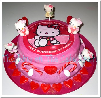 Hello Kitty cake f